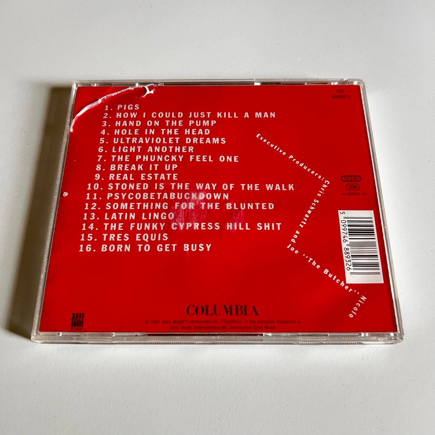 CD - Cypress Hill - 1991