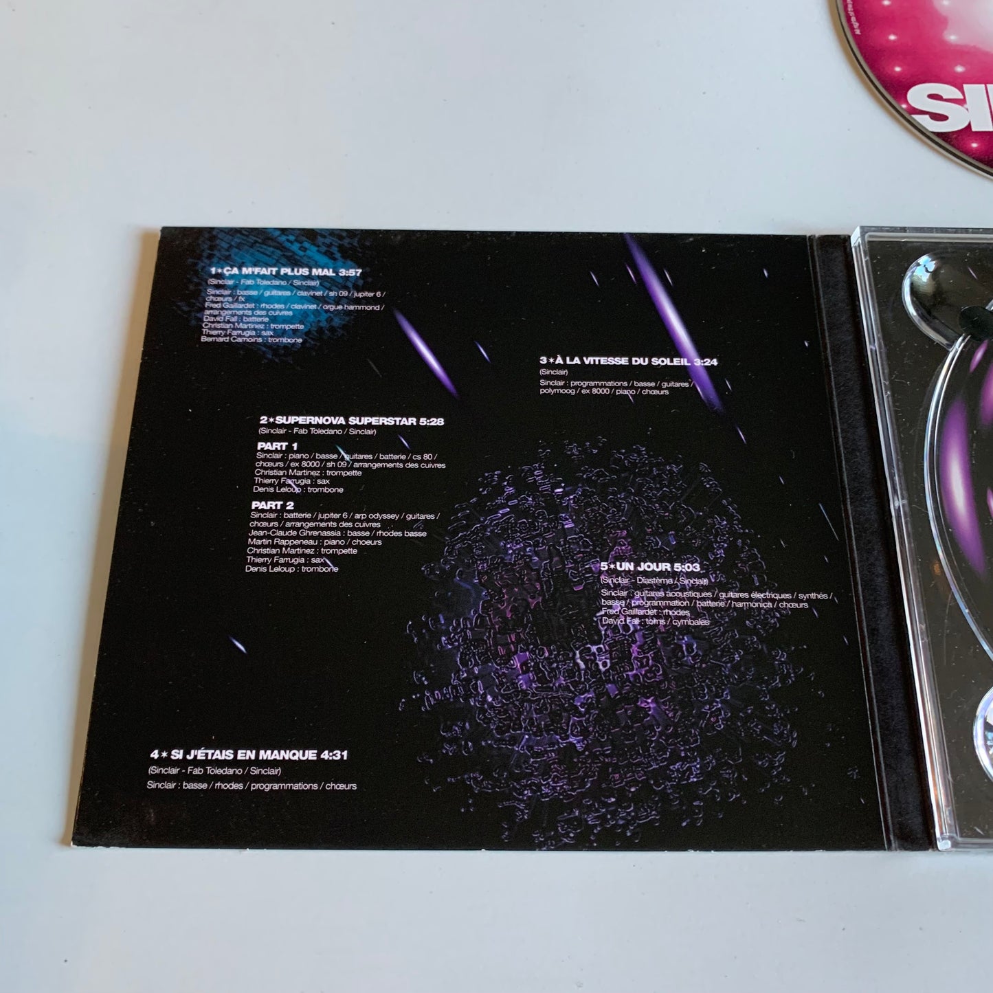 CD - Sinclair - Supernova Superstar - 2001 Occasion