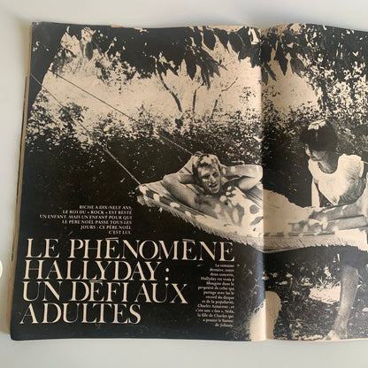 Johnny Hallyday - Paris Match - Numéro 693 / 21 juillet 1962