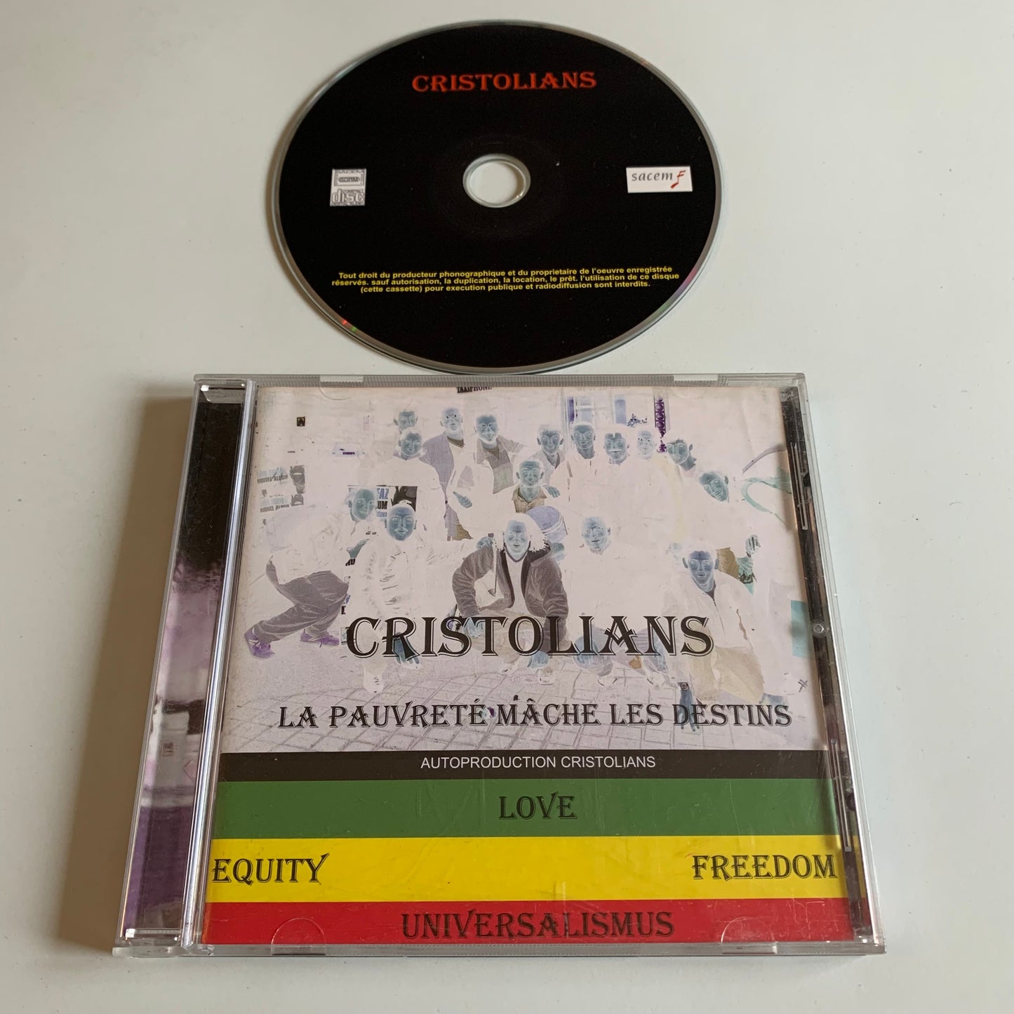 CD - Cristolians - La Pauvreté Mâche Les Destins - Occasion