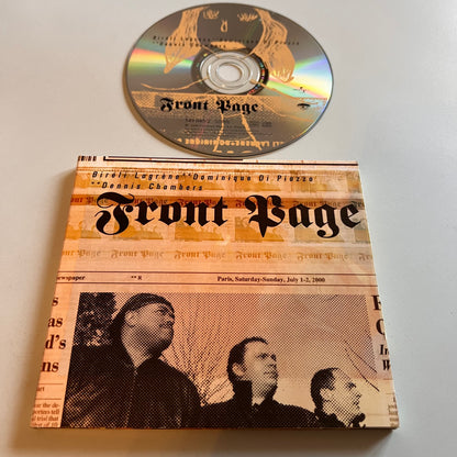 CD - Front Page - Biréli Lagrène - Dominique Di Piazza - Dennis Chambers - Front Page - 2000