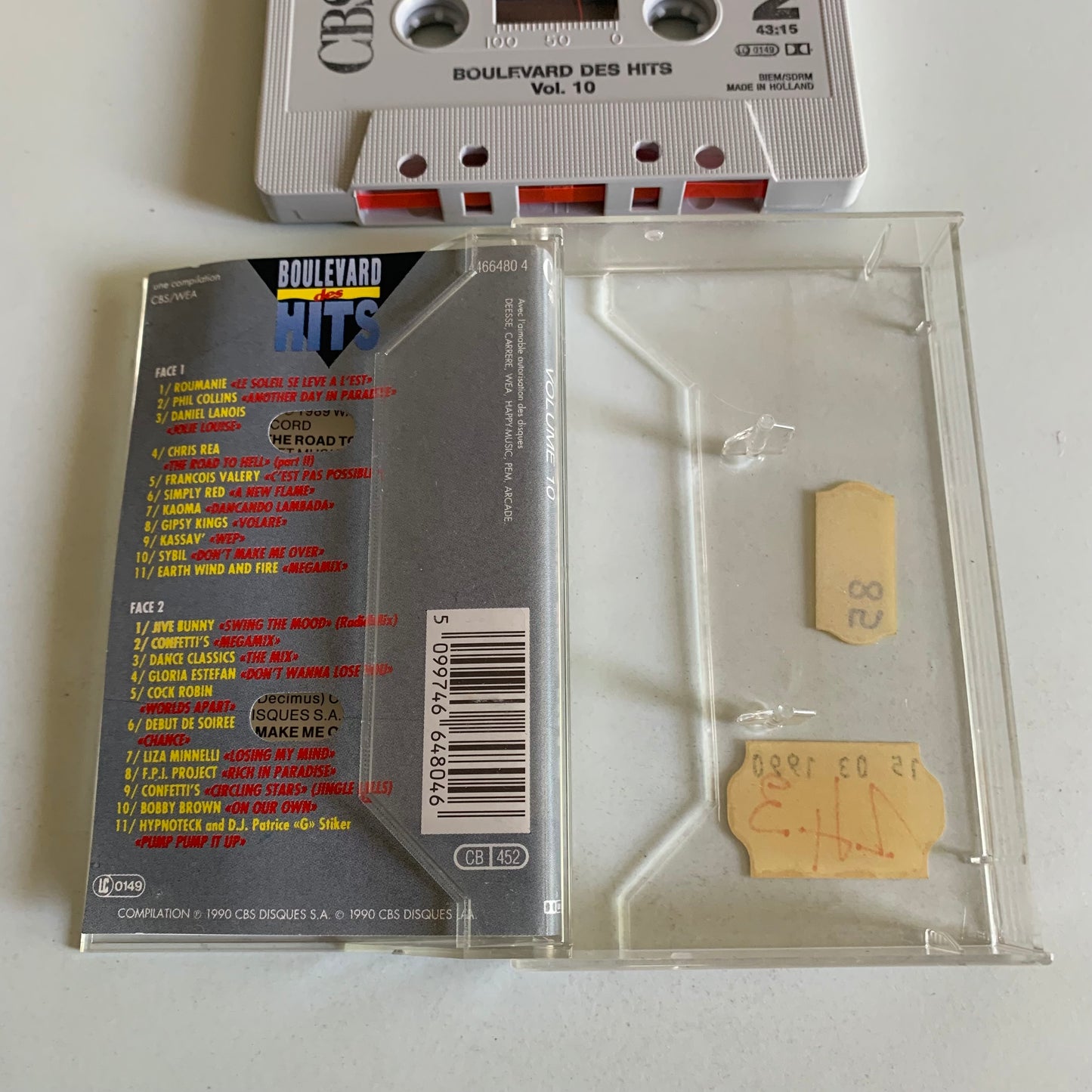 Variétés Compilation - Boulevard Des Hits Volume 10 - 1990 Occasion