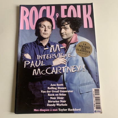 Magazine Rock & Folk - Nº458 Octobre 2005