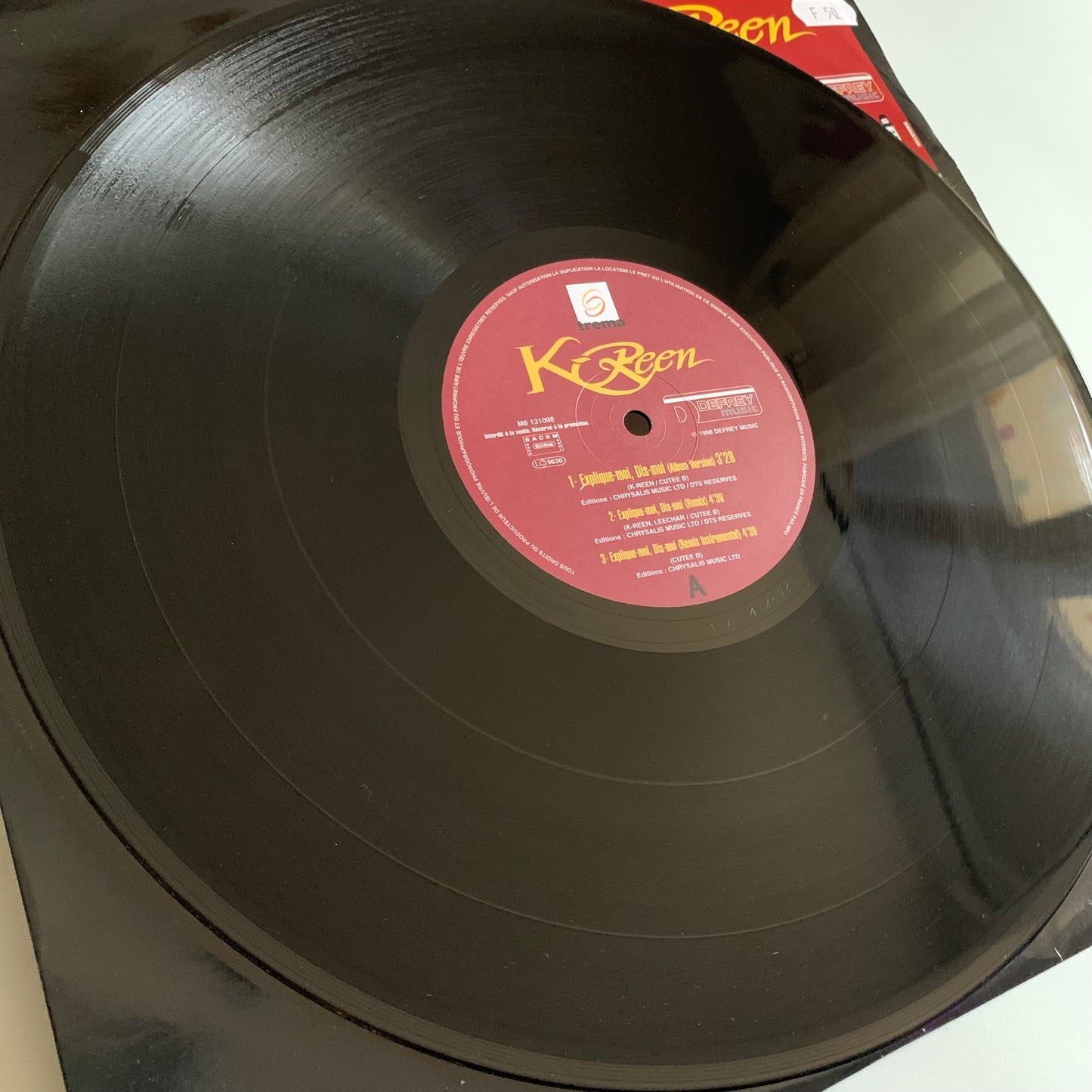 K-Reen - Explique-Moi, Dis-Moi - Single Promo 1998