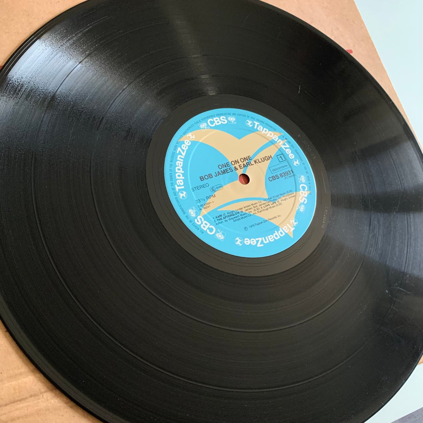 Bob James - Earl Klugh - One On One - LP 1979