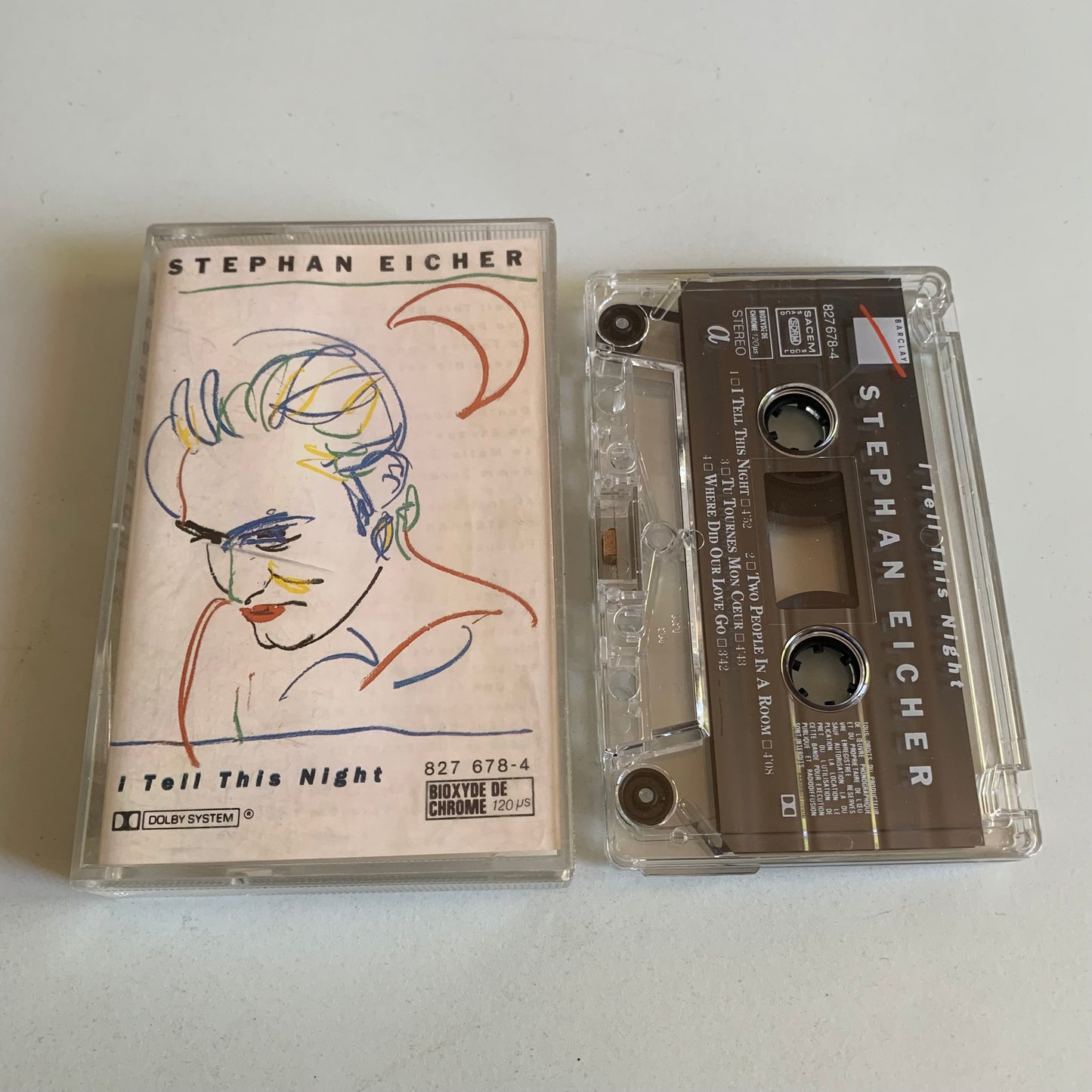 Stephan Eicher - I Tell This Night - 1985 Occasion