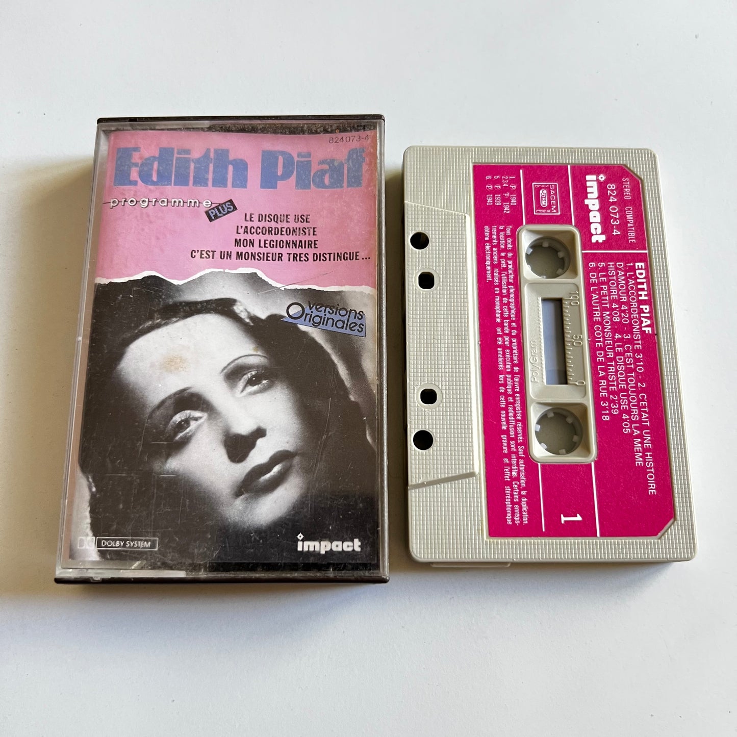 Edith Piaf - Programme Plus - 1985