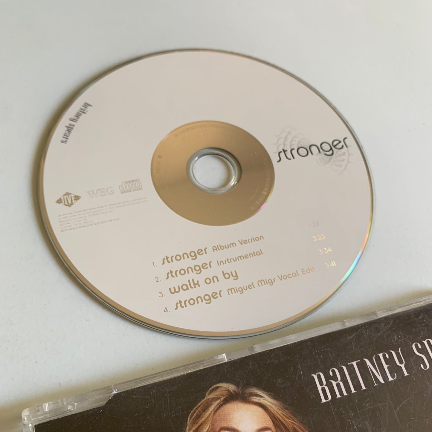 CD - Britney Spears - Stronger - Single 2000 Occasion