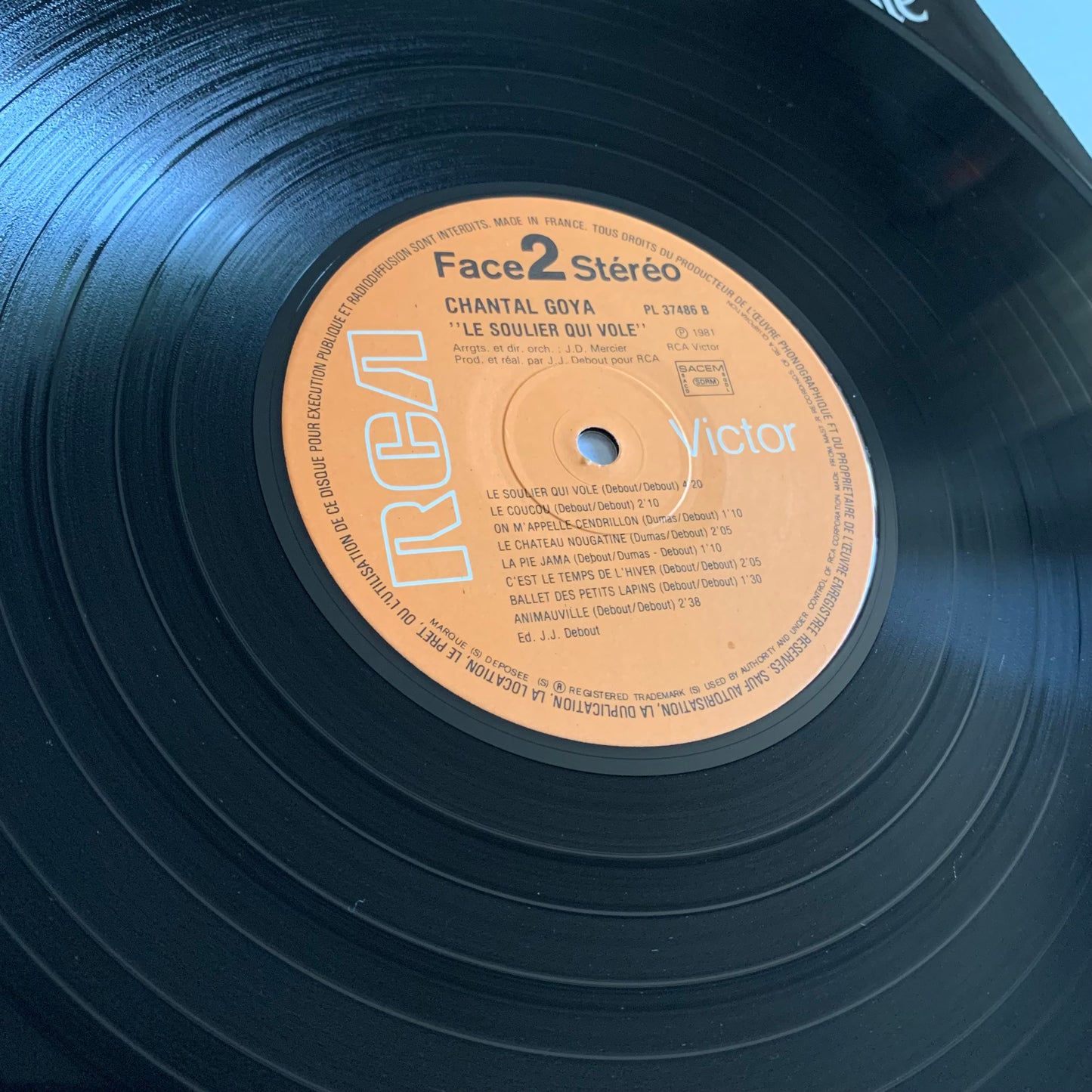 Chantal Goya - Le Soulier Qui Vole - Double LP 1981 Occasion