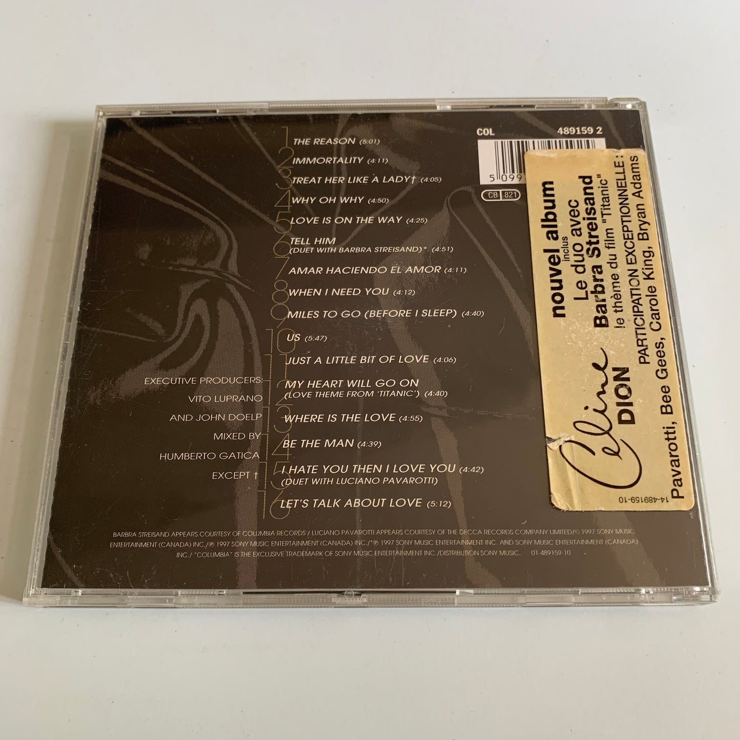 Celine Dion - Let's Talk About Love - 1997 Occasion