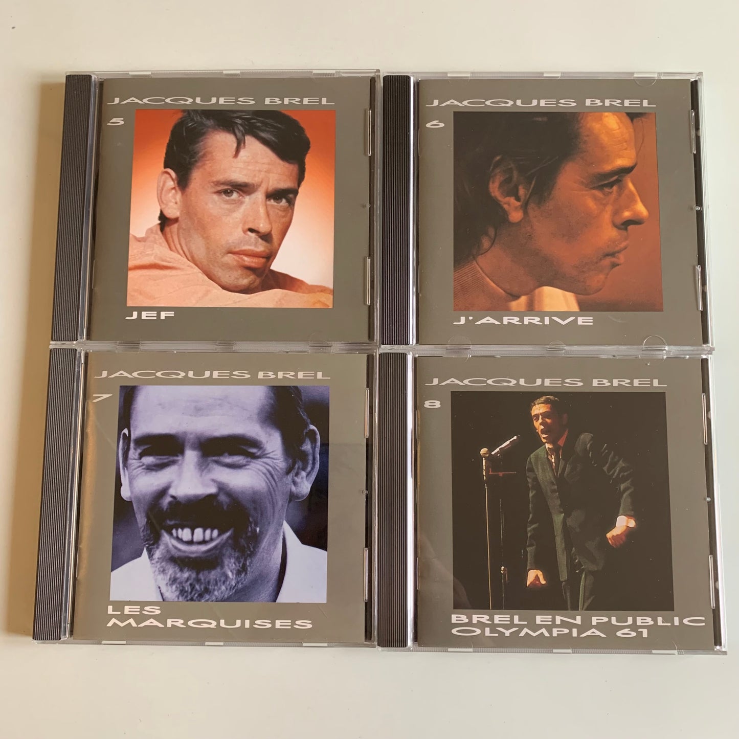 Box Set 10 CD - Jacques Brel - Quand On N'a Que L'amour - 1996 Occasion