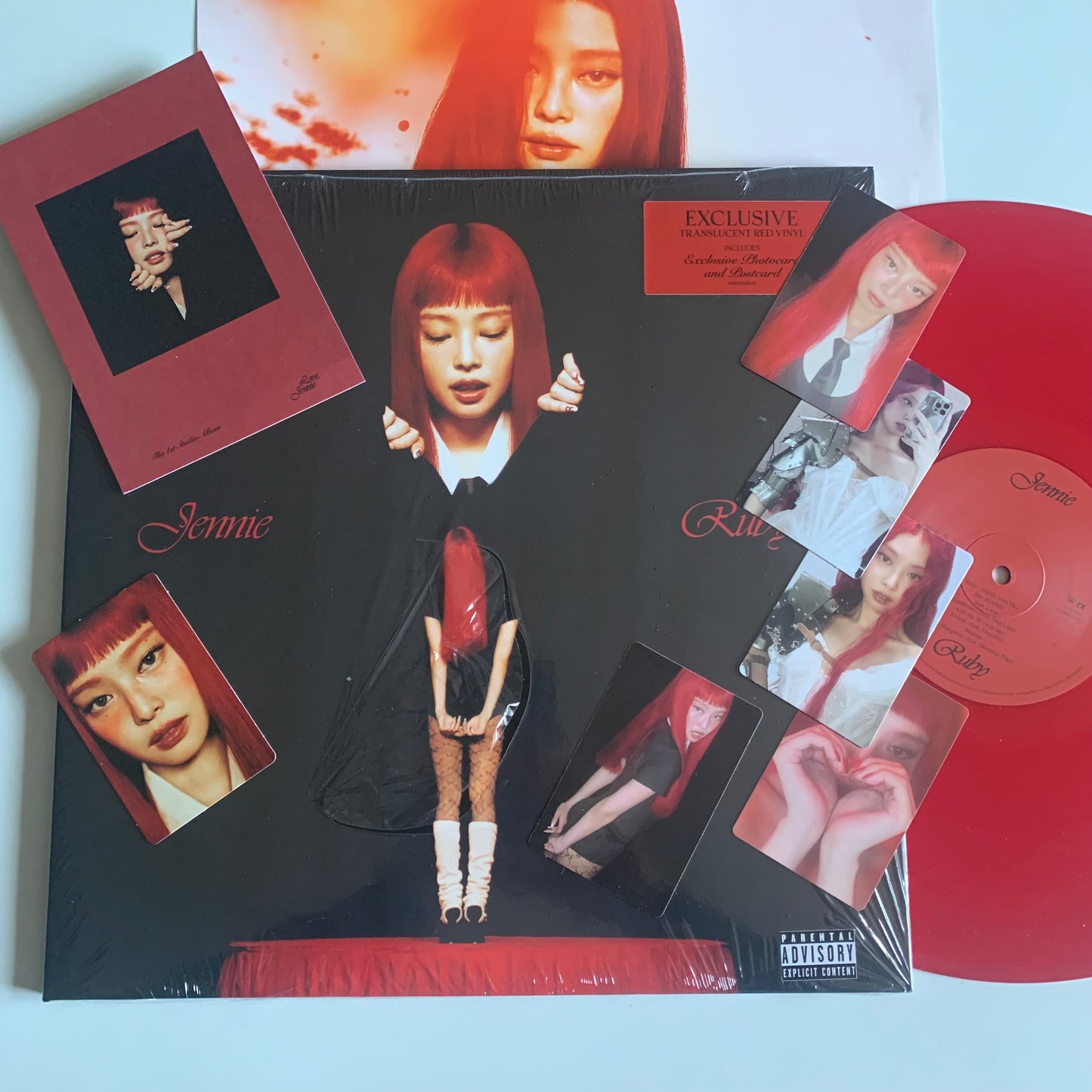 Jennie - Ruby - Exclusive Translucent Red Vinyl - LP 2025 Occasion