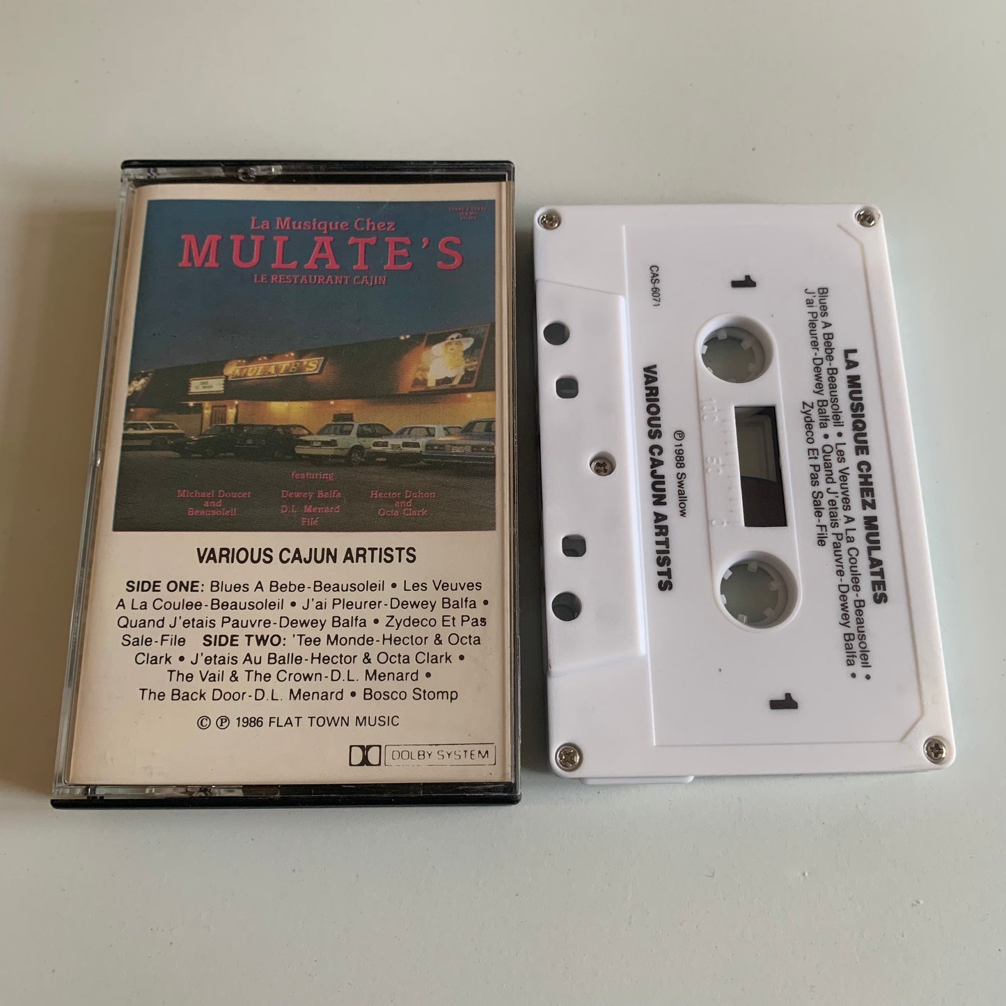 Compilation - La Musique Chez Mulate's - 1988