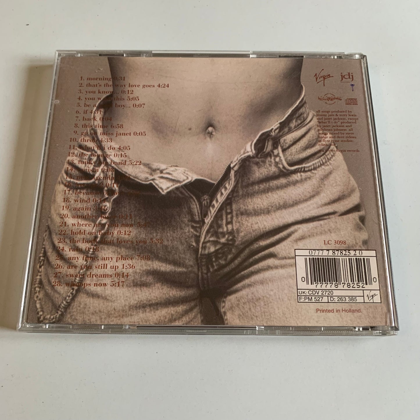 CD - Janet Jackson - Janet. - 1993 Occasion