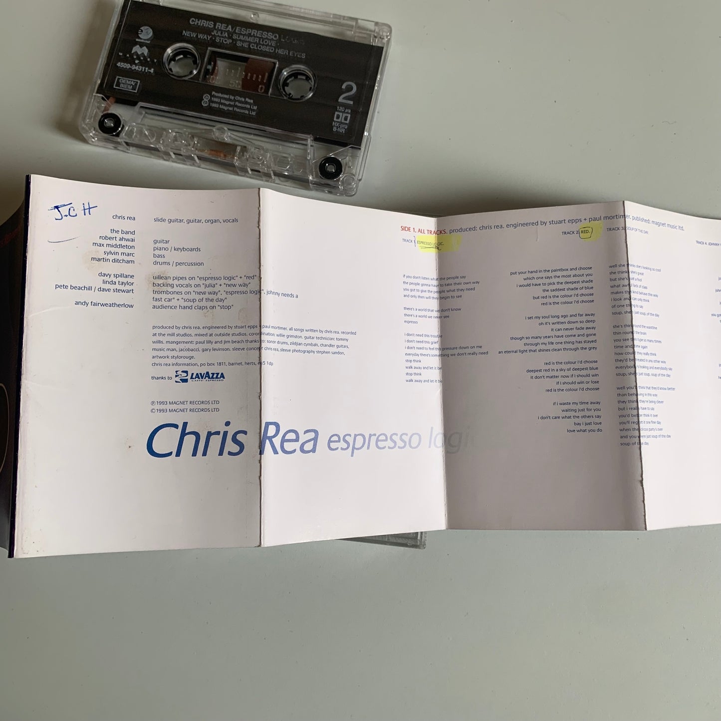 Chris Rea - Espresso Logic - 1993 Occasion