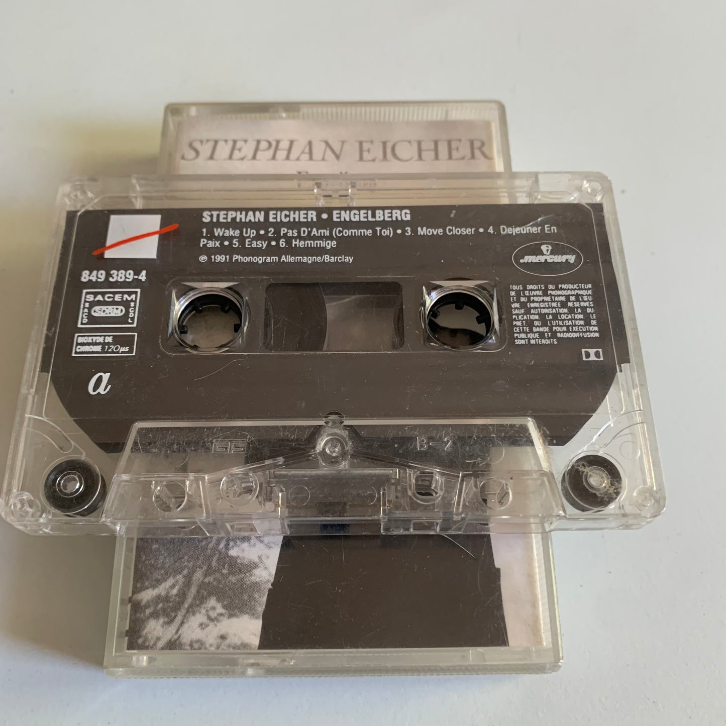 Stephan Eicher - Engelberg - 1991 Occasion