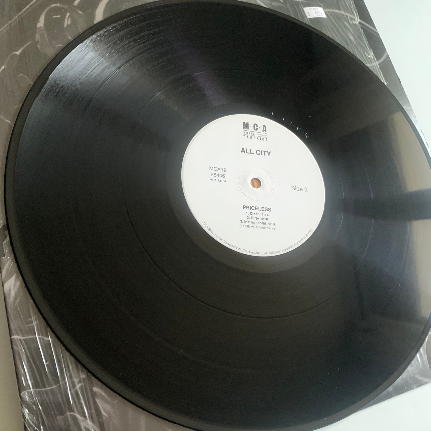 All City - The Actual - Single 1998