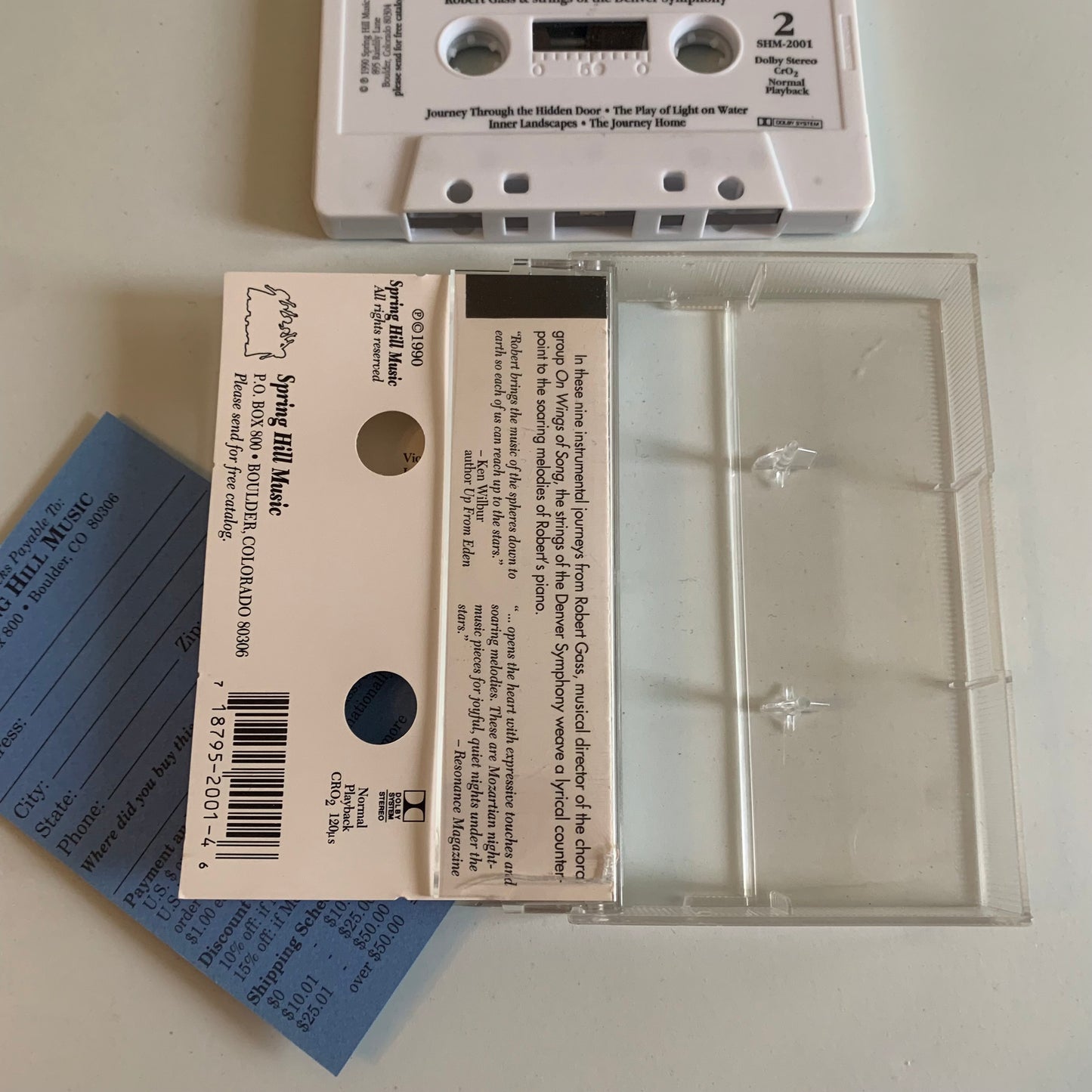 Robert Gass - Pilgrimage - For Piano And Strings - 1990 Occasion