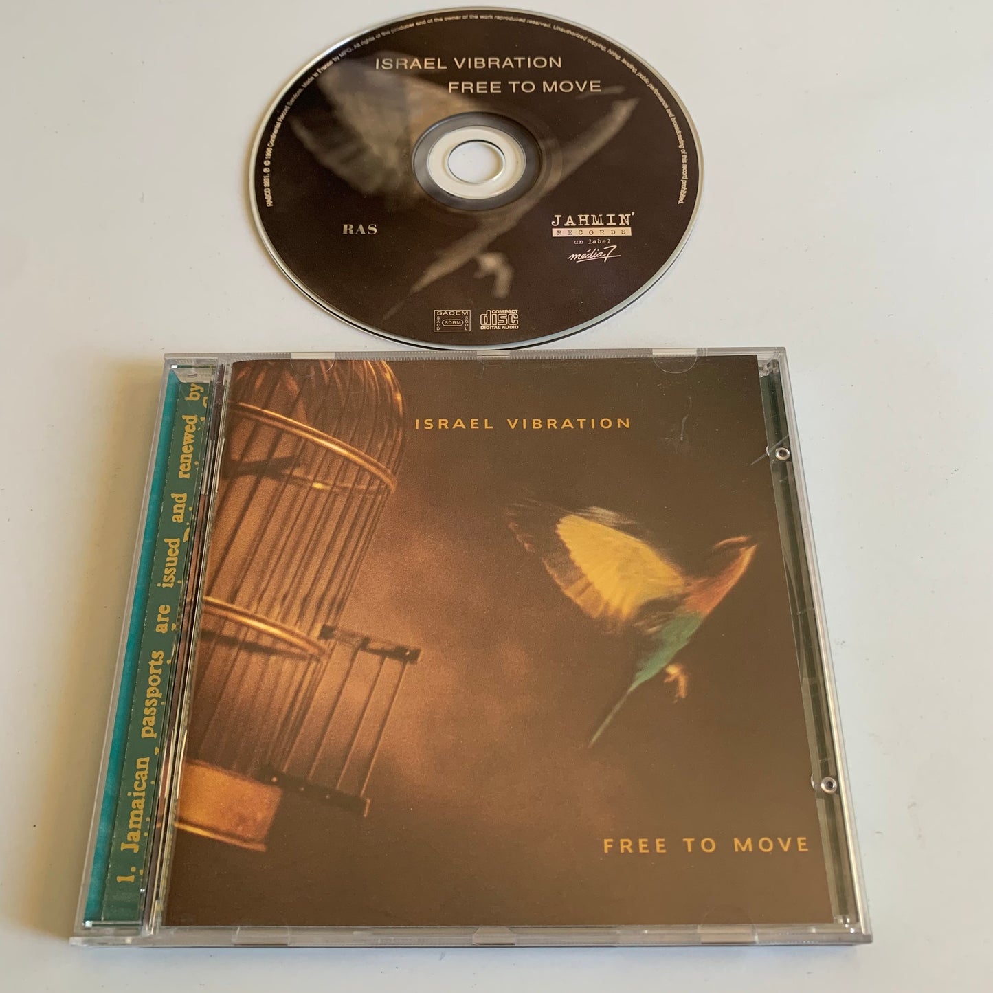 Israel Vibration - Free To Move - 1996 Occasion