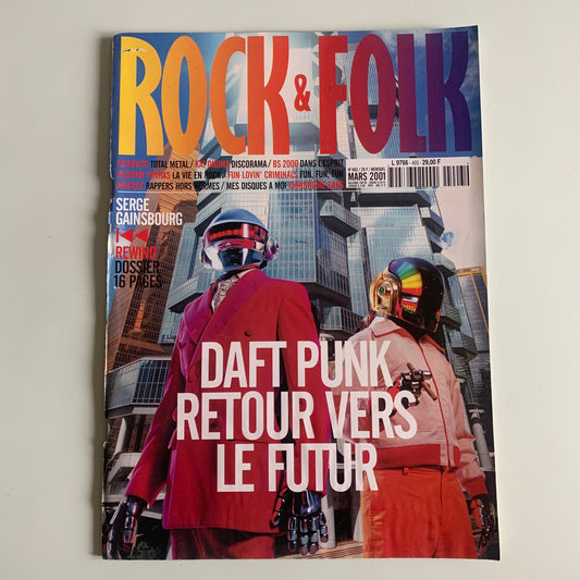 Magazine Rock & Folk - Nº403 Mars 2001