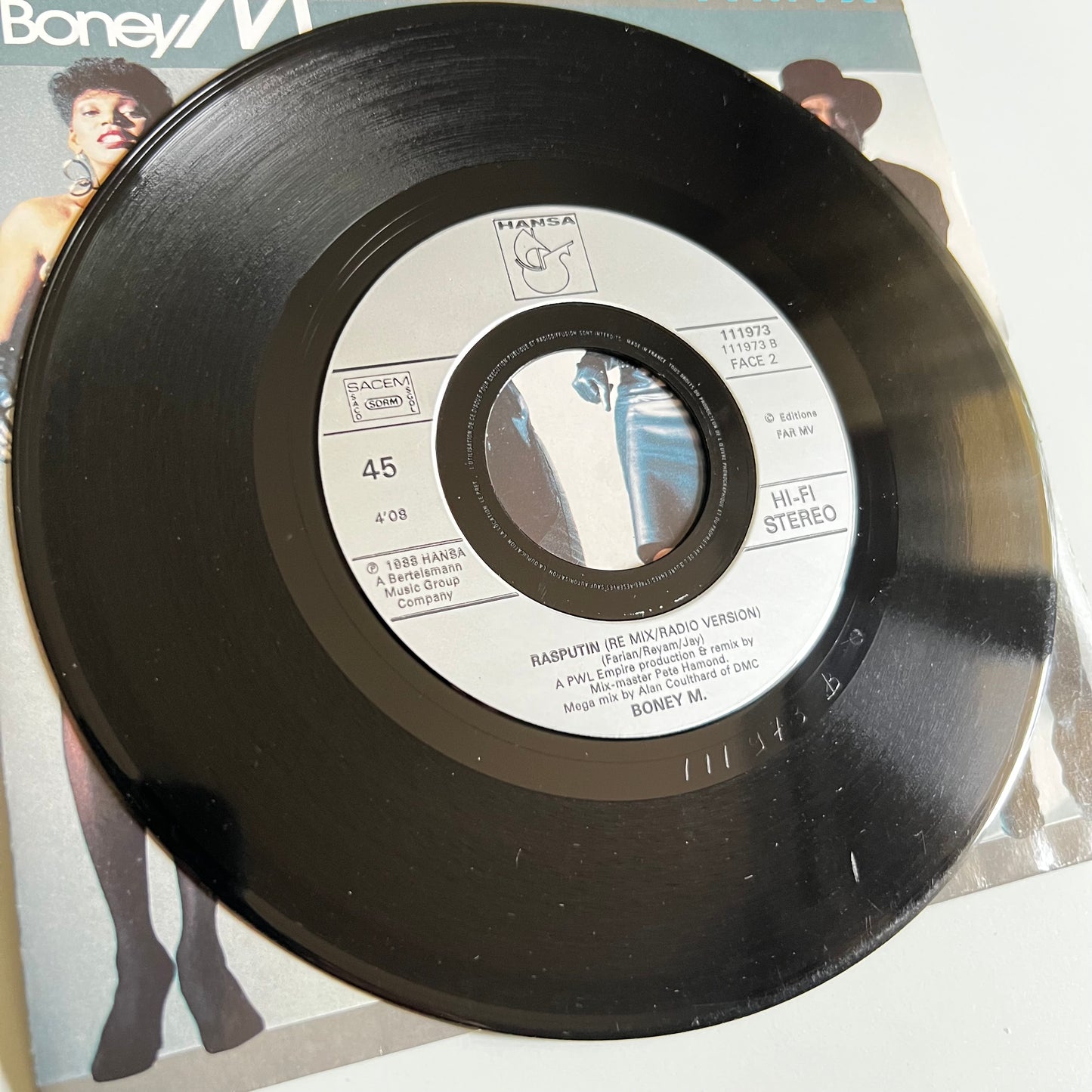 Boney M. - Megamix - Single 1988