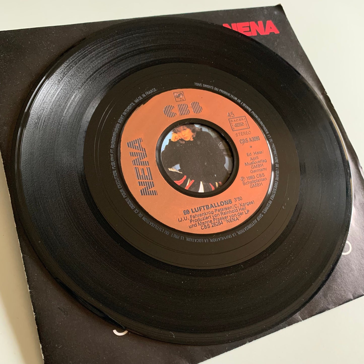Nena - 99 Luftballons - Single 1983 Occasion