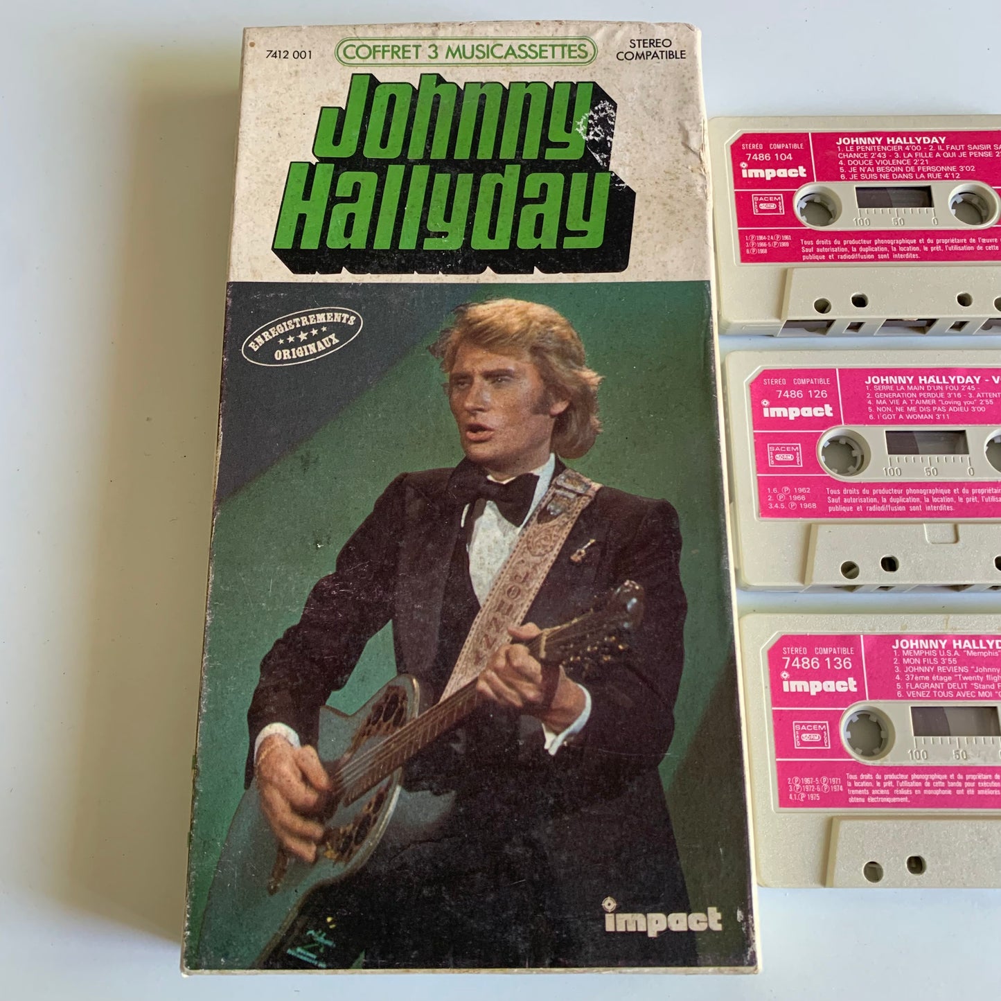 Johnny Hallyday - Coffret Box Set - Occasion