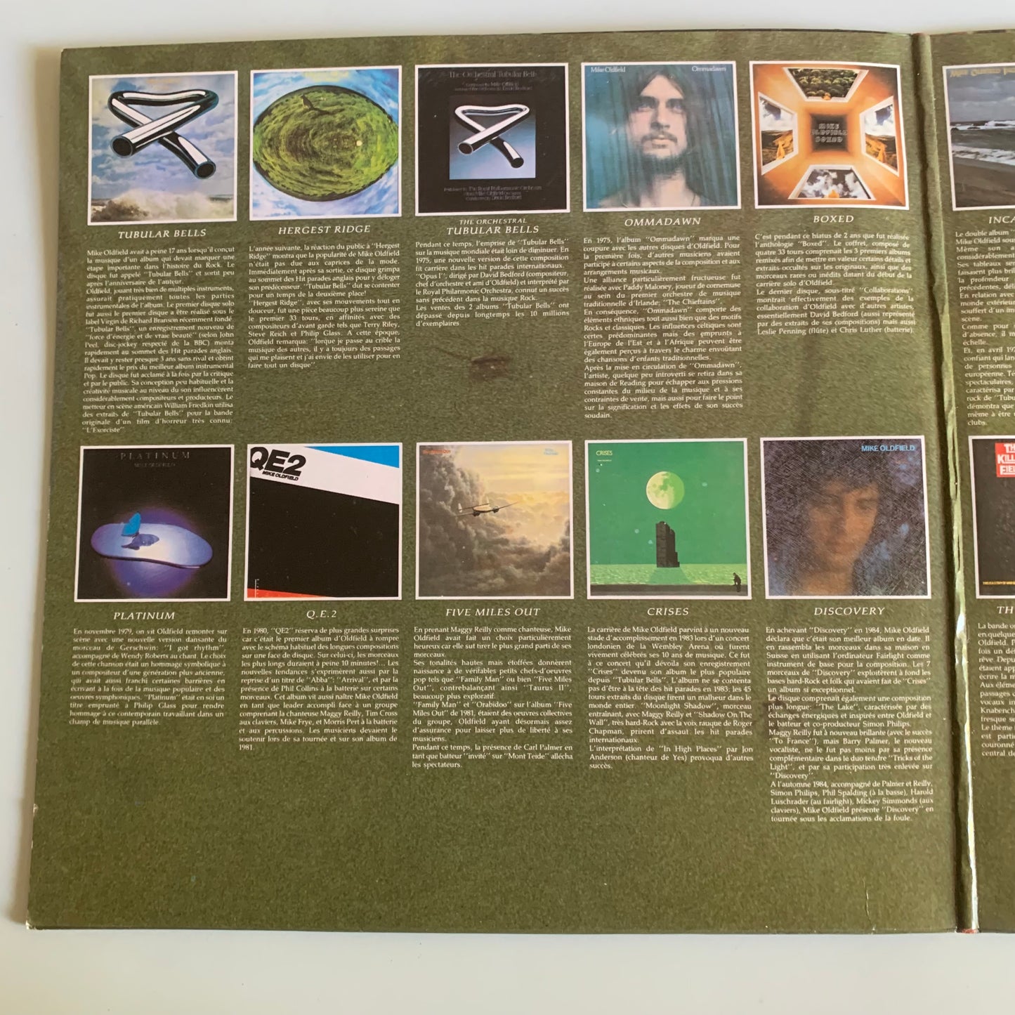 Mike Oldfield - The Complete - Double LP 1985 Occasiono