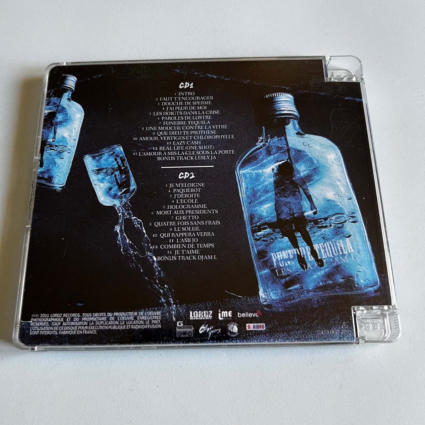 CD - Lesly Ja - Djam-L - Funèbre Tequila - 2011