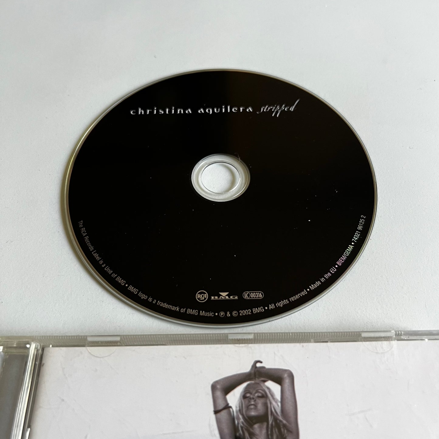 CD - Christina Aguilera - Stripped - 2002