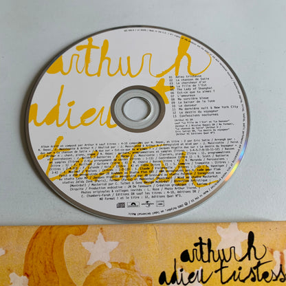 CD - Arthur H - Adieu Tristesse - 2005 Occasion