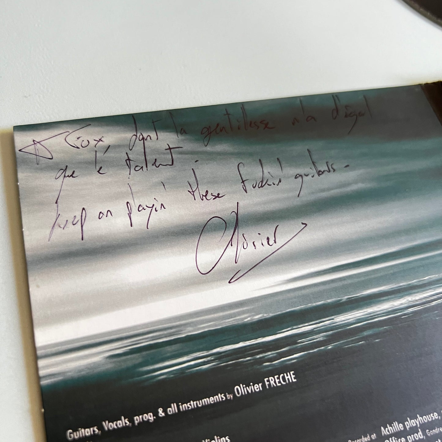 CD Dédicacé - Hyperion - The Cantos - 2006