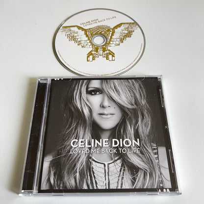 CD - Celine Dion - Loved Me Back To Life - 2013