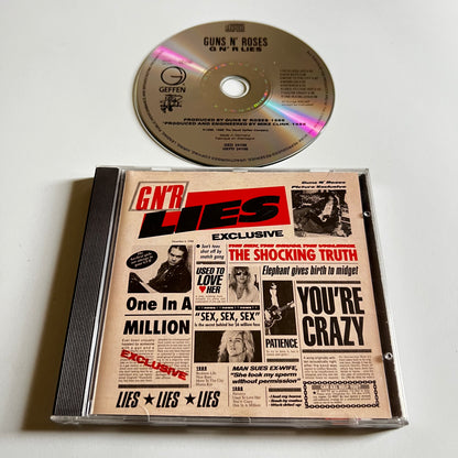 CD - Guns N' Roses - G N' R Lies - 1988