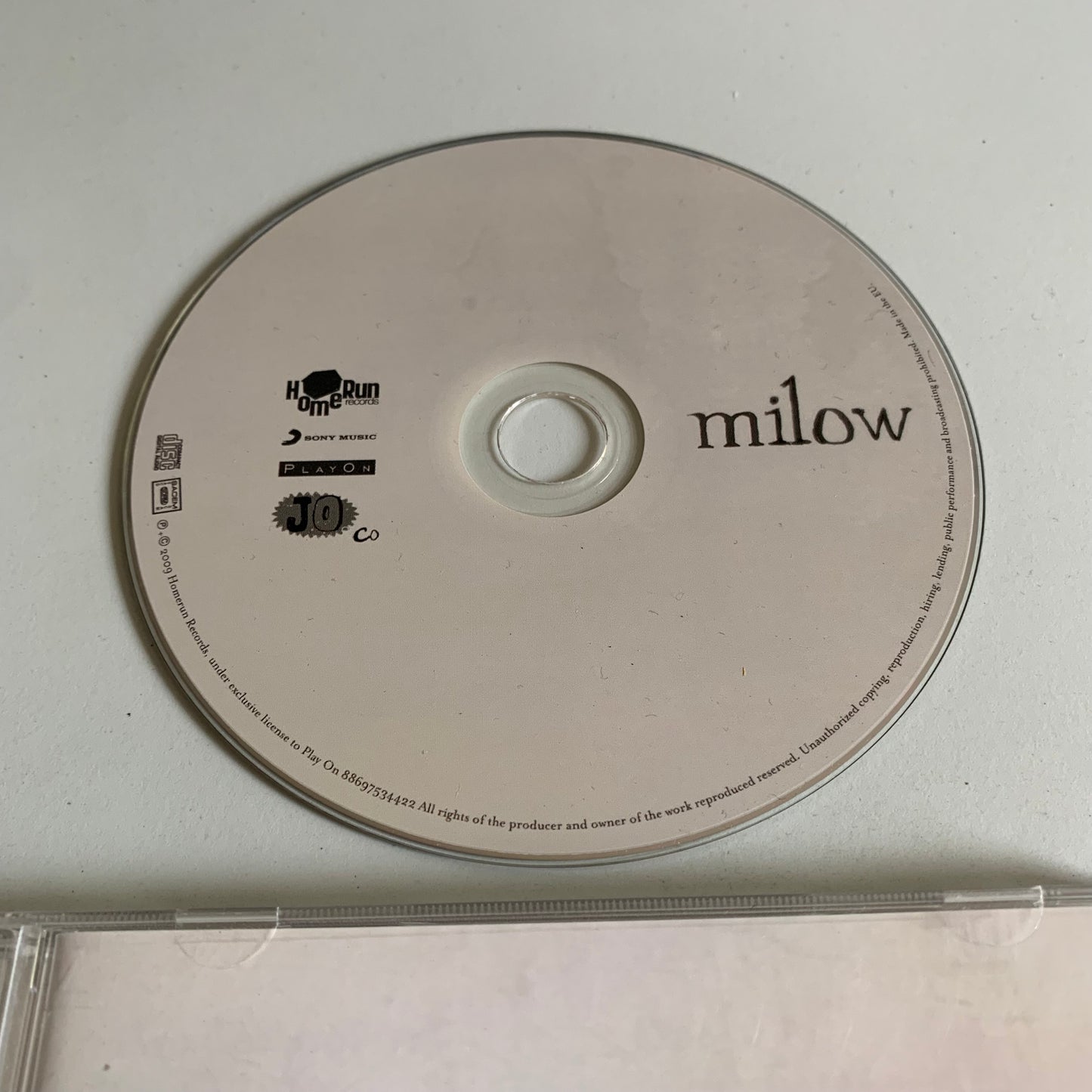 CD - Milow - 2009 Occasion