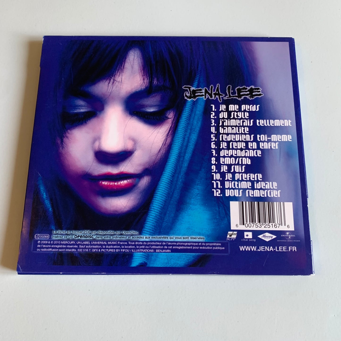 CD - Jena Lee - Vous Remercier - 2010