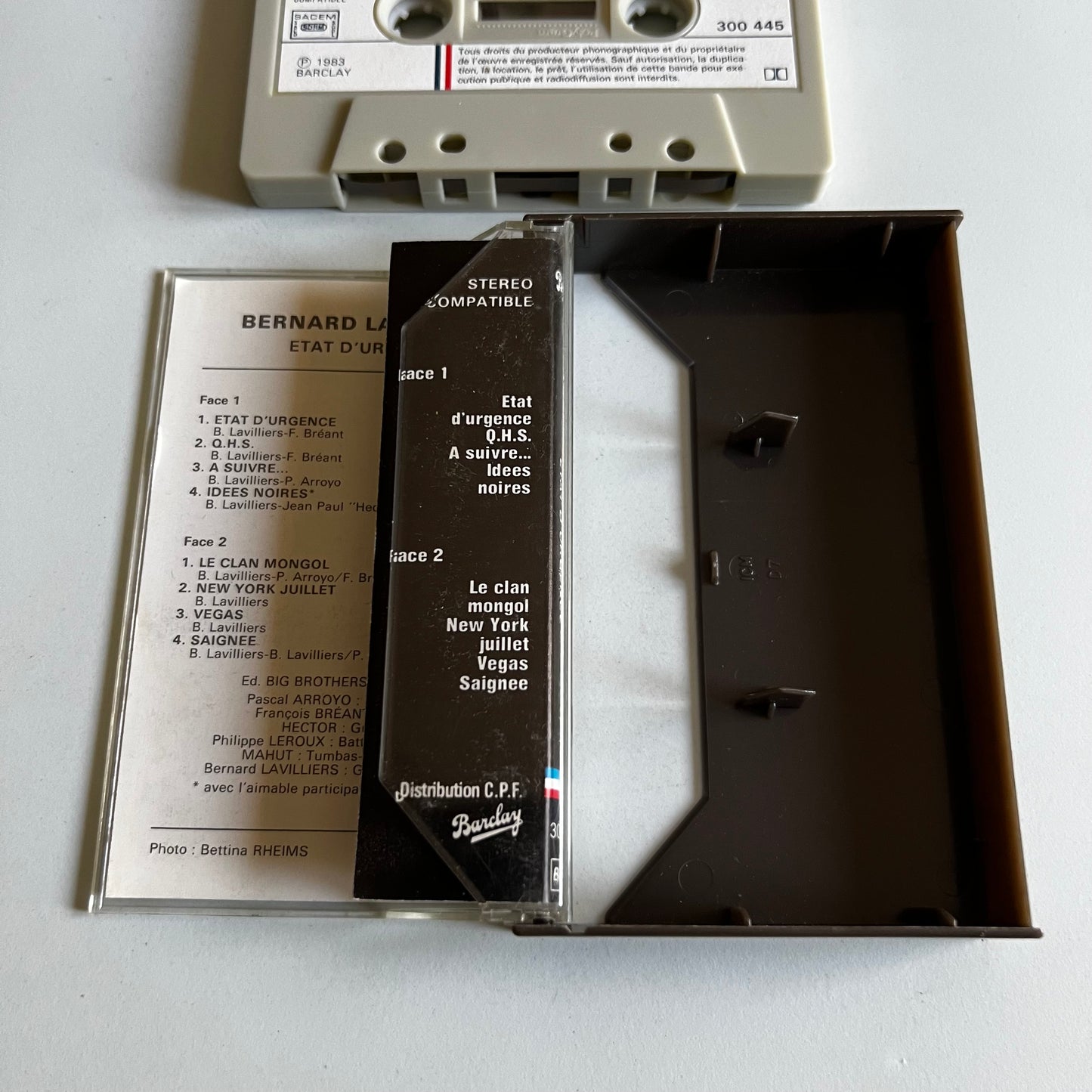 Bernard Lavilliers - Etat D'urgence - 1983