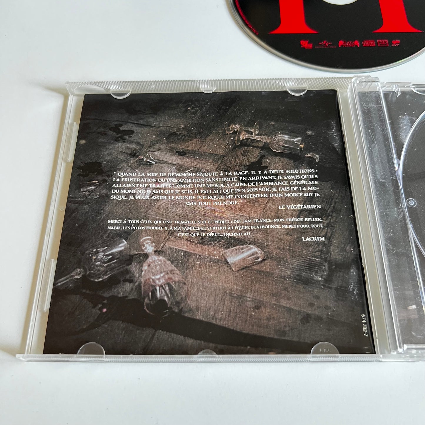 CD - Lacrim - Force & Honneur - 2017