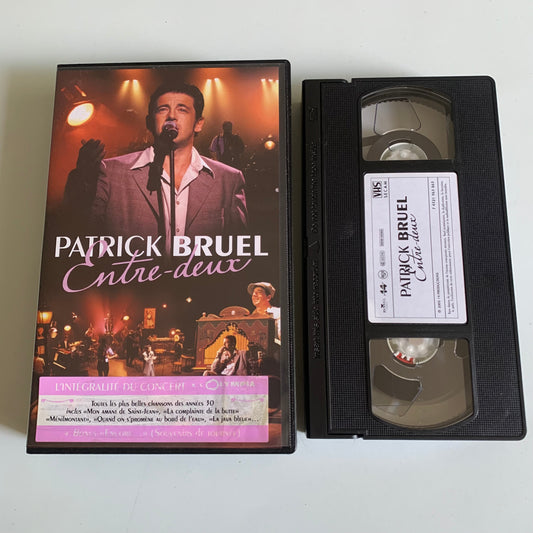 Patrick Bruel - Entre-Deux - VHS 2002 Occasion