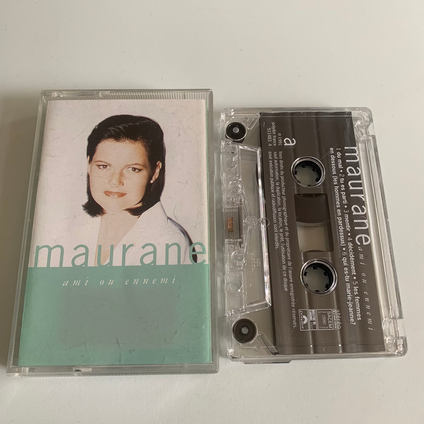 Maurane - Ami Ou Ennemi - 1991 Occasion