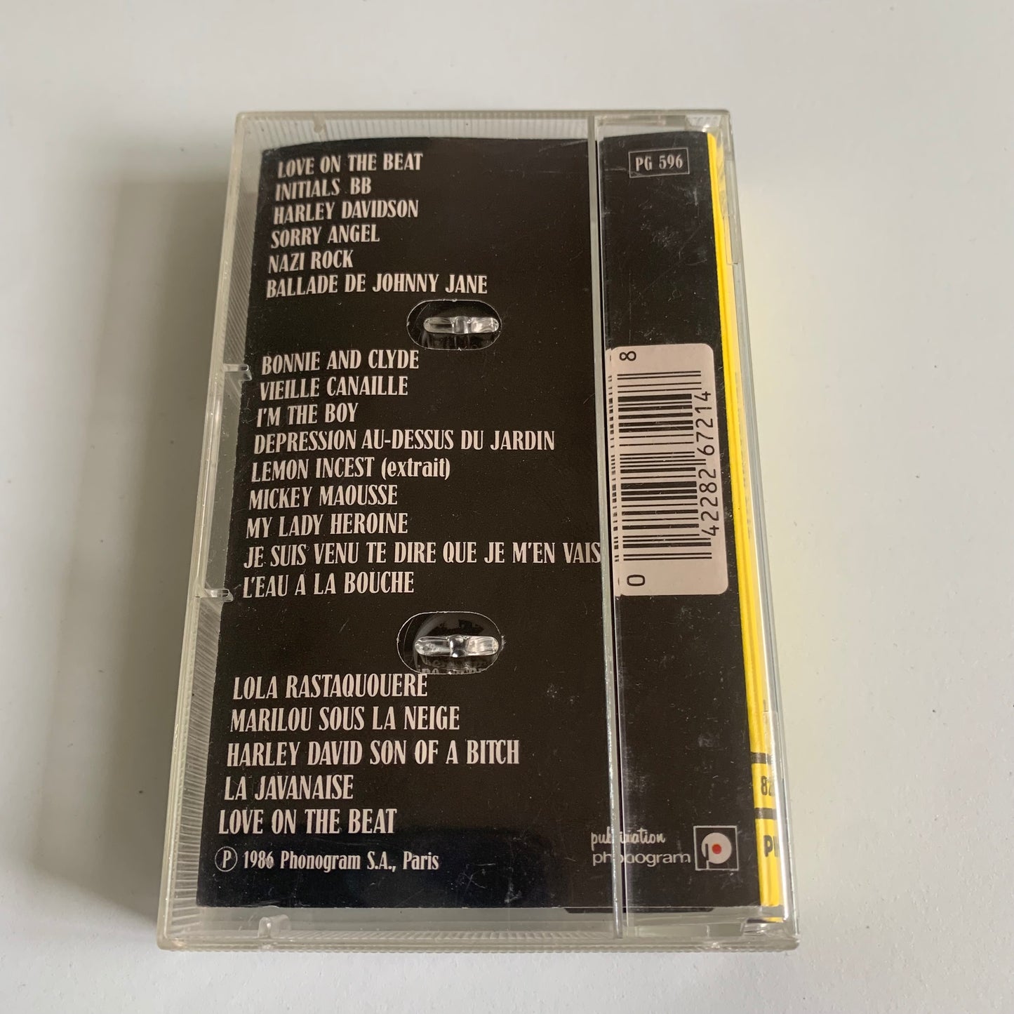 Serge Gainsbourg - Live - 1986 Occasion