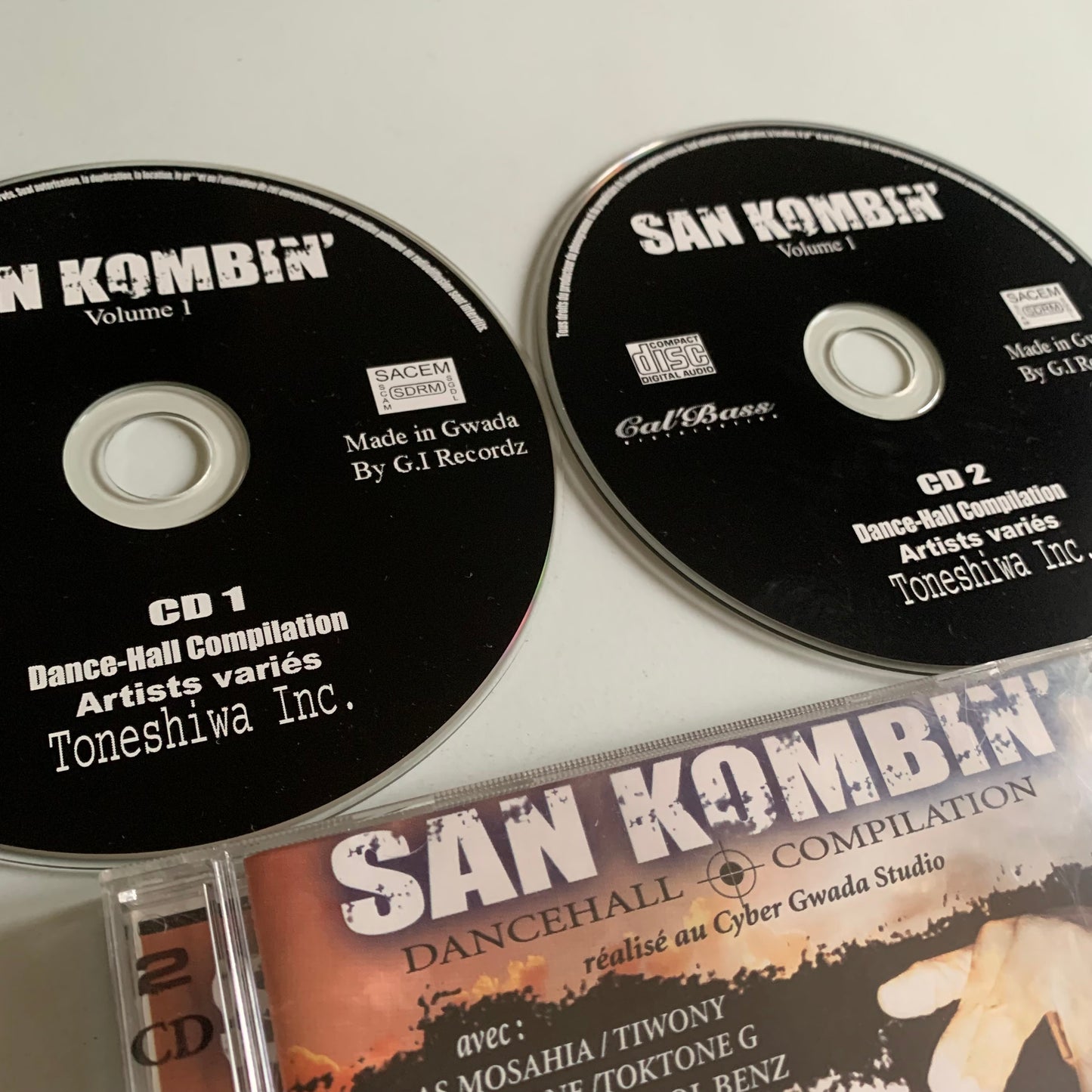 CD - Compilation - San Kombin' - Dancehall Compilation Vol.1 - 2003 Occasion