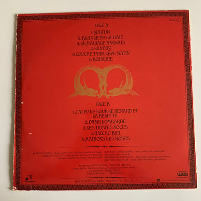 Malicorne - Quintessence - LP 1977 Occasion