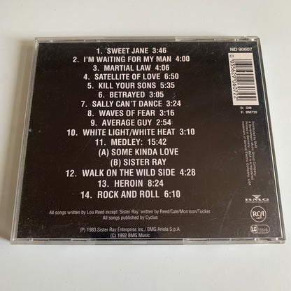 Lou Reed - Live In Italy - 1992 Occasion