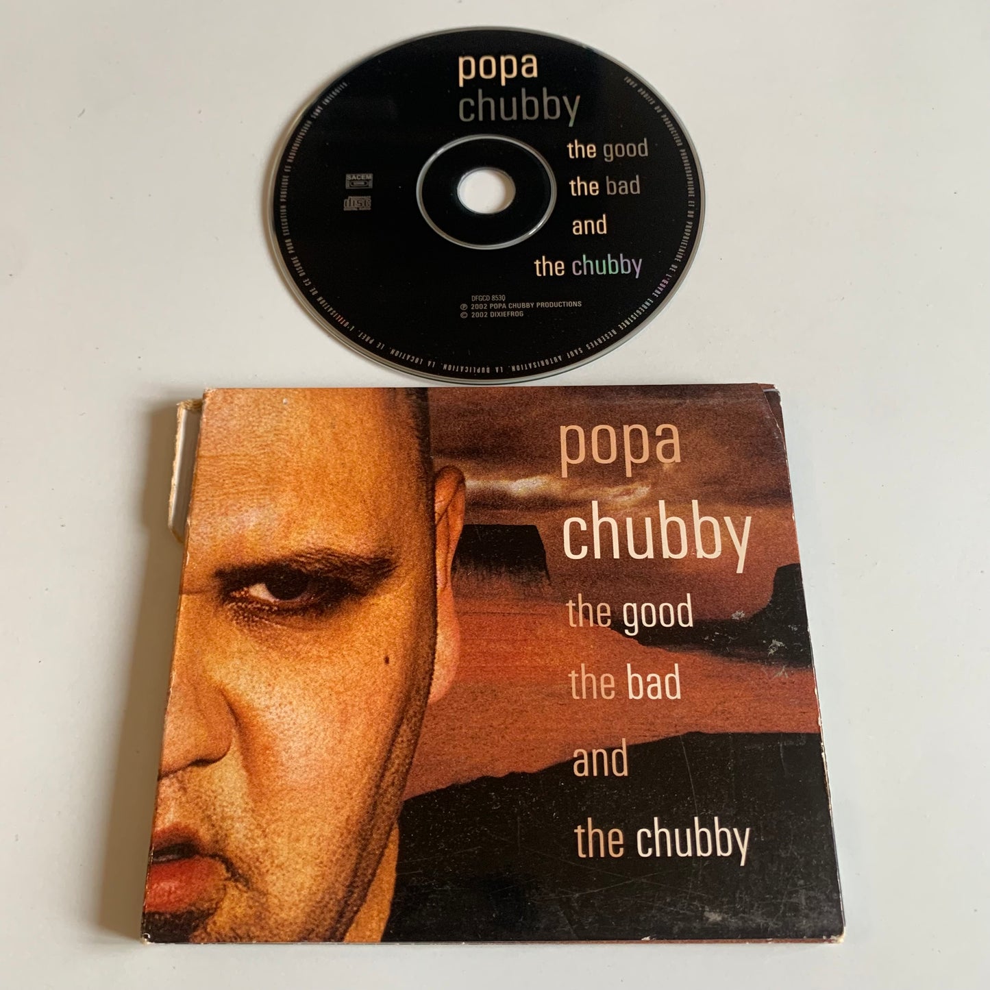 CD - Popa Chubby - The Good The Bad And The Chubby - 2002