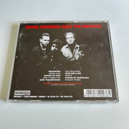CD - Social Disorder - Goin' The Distance - 1995