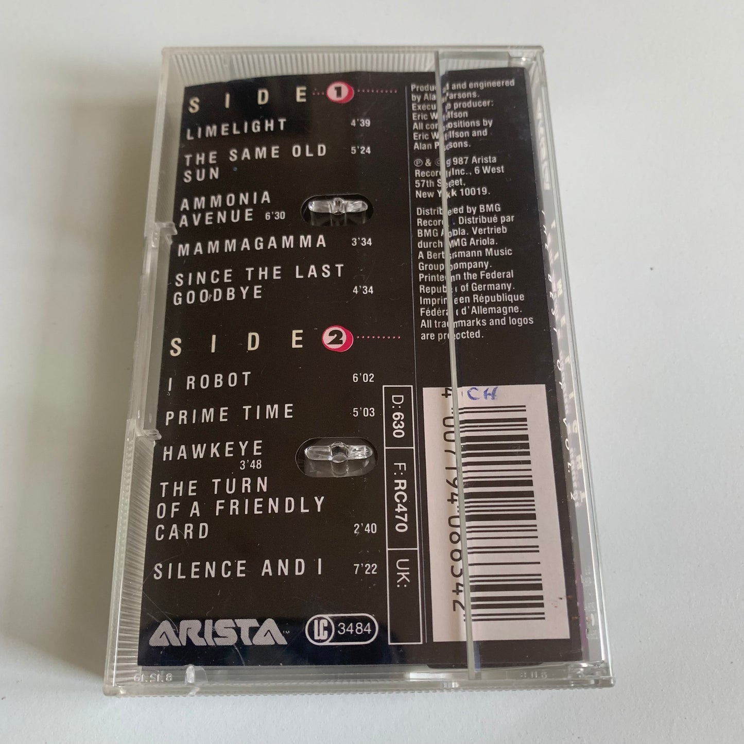 The Alan Parsons Project - Limelight - The Best Of Vol.2 - 1987 Occasion