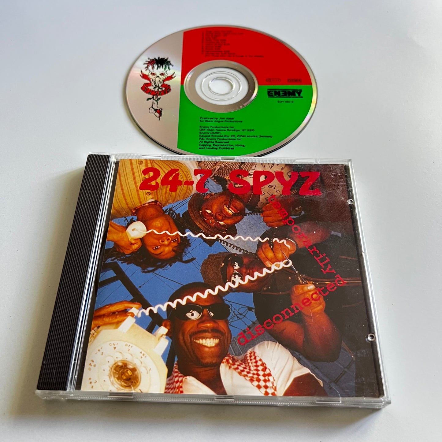CD - 24-7 Spyz - Temporarily Disconnected - 1995