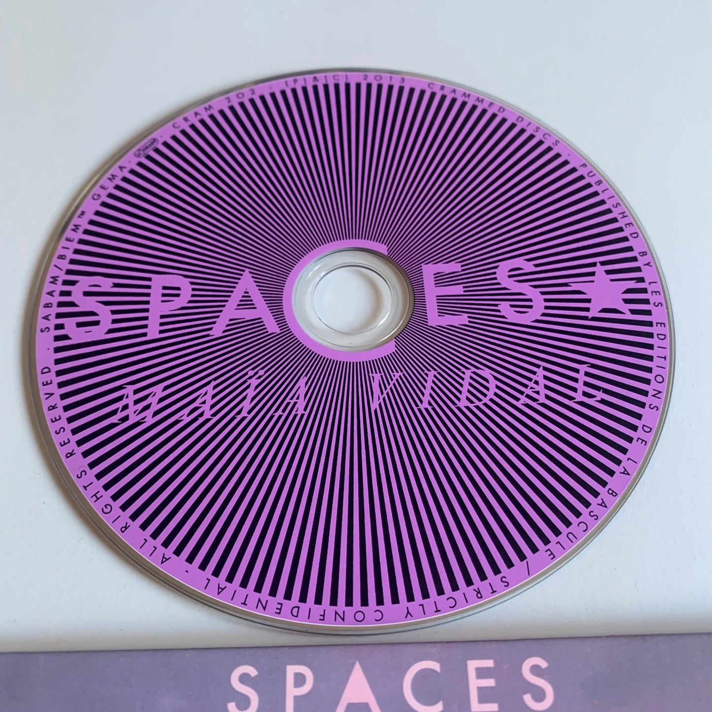 CD Dédicacé - Maïa Vidal - Spaces - 2013