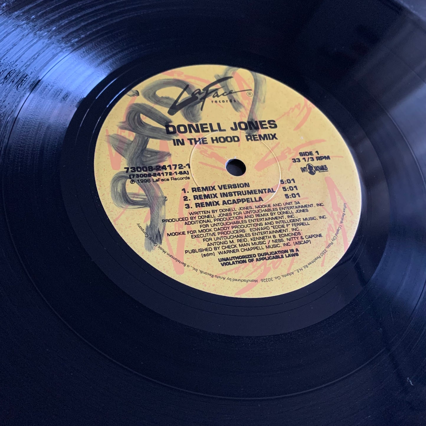 Donell Jones - In The Hood (Remix) - Single 1996 Occasion